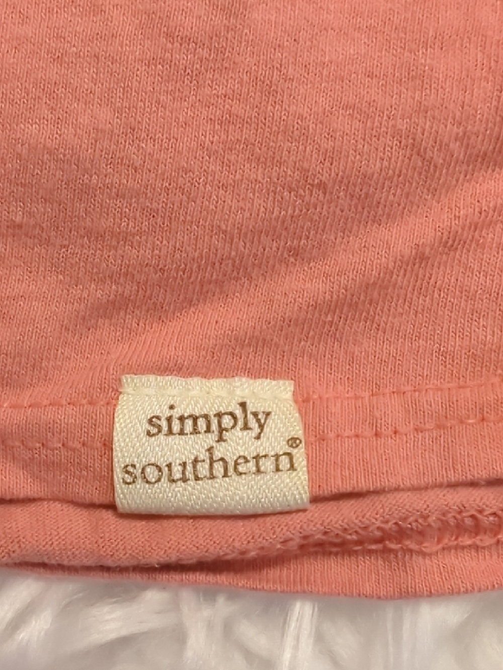 Simply Southern Pink Tee With Raised On Trucks, Country Music & Jesus - Picture 6 of 6